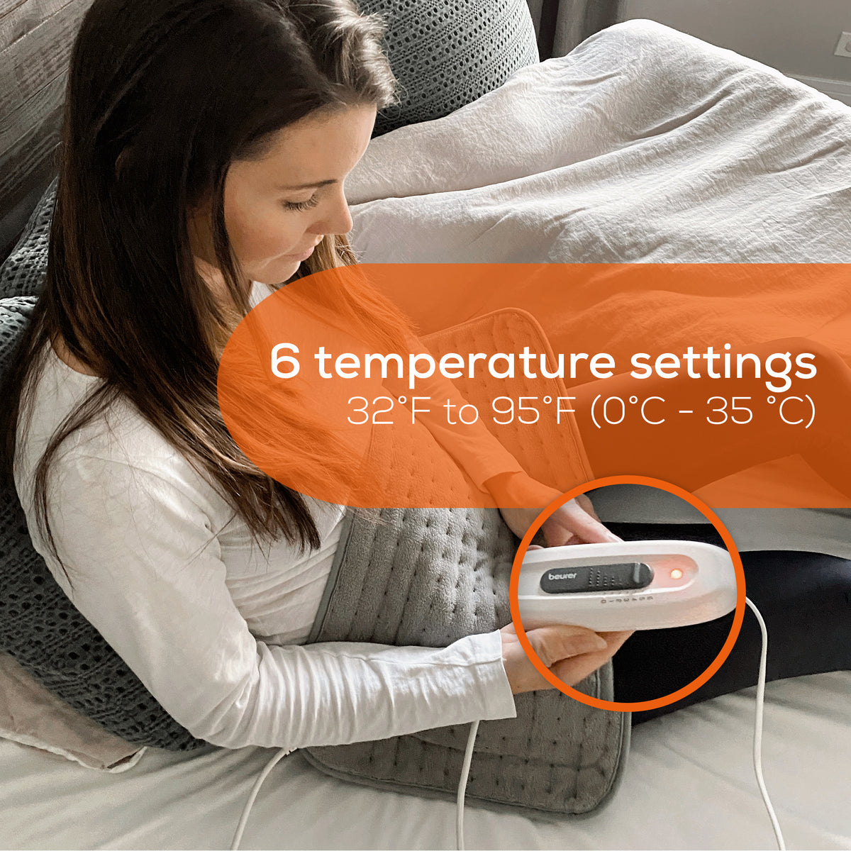 Beurer Large UltraSoft Heating Pad, UHP26 Beurer North America