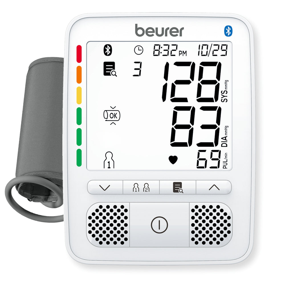 Beurer Tensiómetro Bluetooth para la parte superior del brazo, Premium 800
