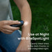 BR90 Insect Bite Healer for use at night with integrated BiteSpotLight for treating bites in the dark.