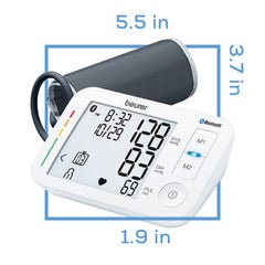 Beurer Series 600 Bluetooth Blood Pressure Arm Monitor, BM52W