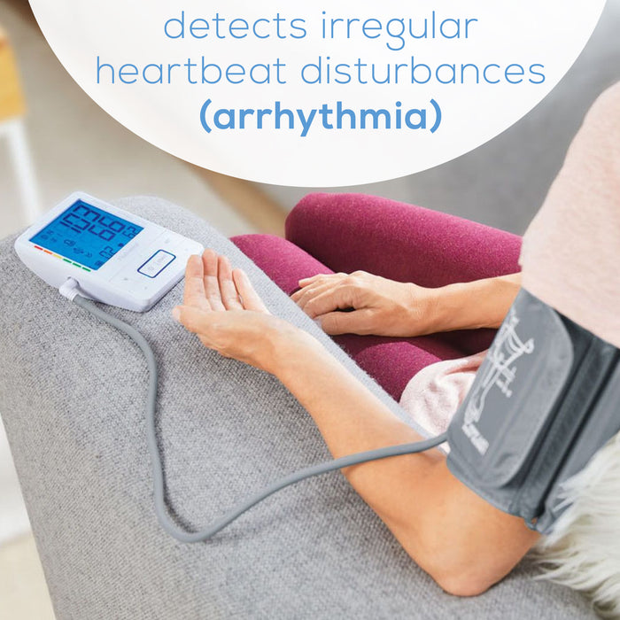 Irregular heartbeat detection can help alert for possible heart rhythm disturbances. 