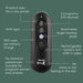 An overview of all features of BR110 BiteX Max including programs, switchable heat plate, rechargeable, night light, and chemical-free.