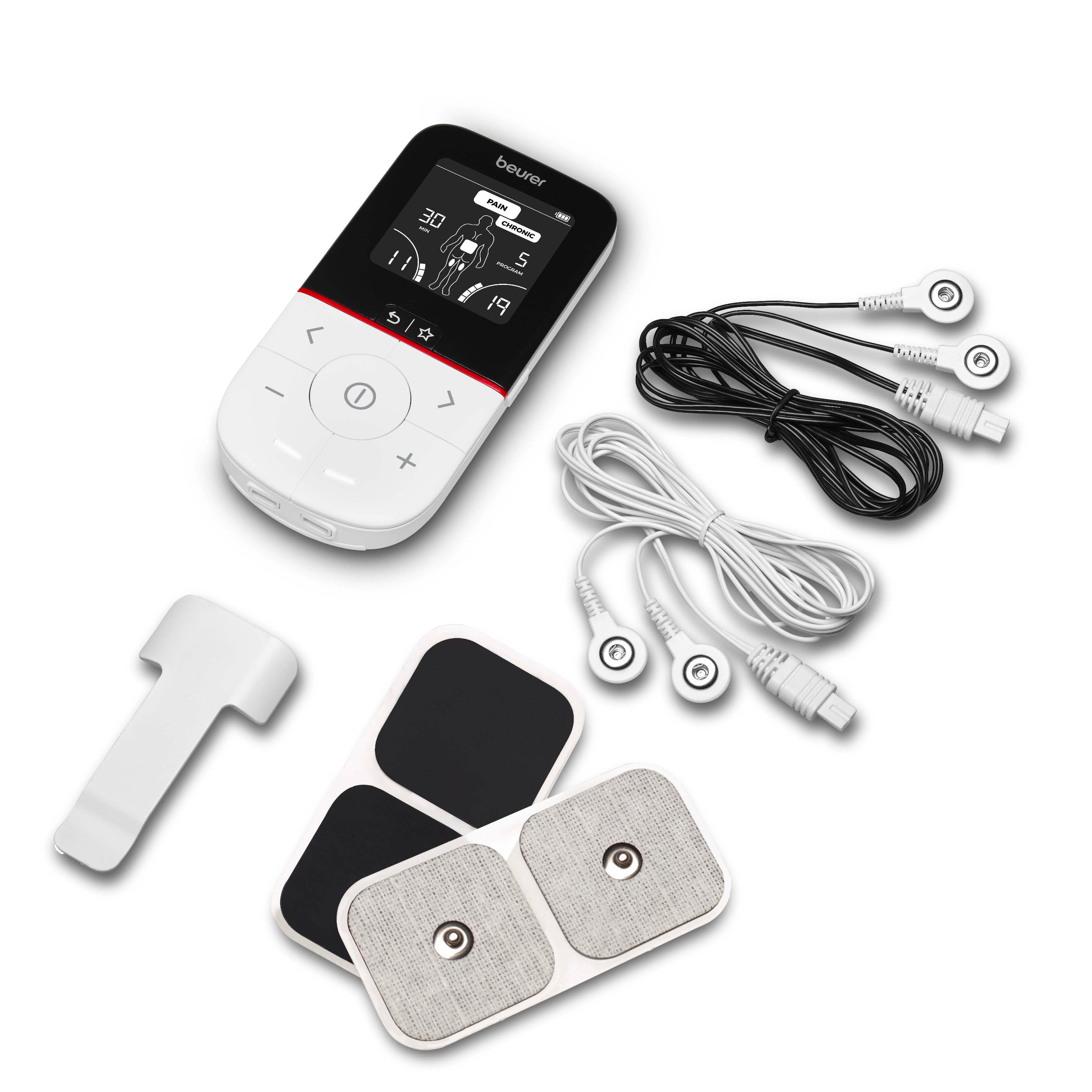 3-in-1 | TENS & EMS & Relax Device | Drug-Free Pain Relief & Muscle Stimulation