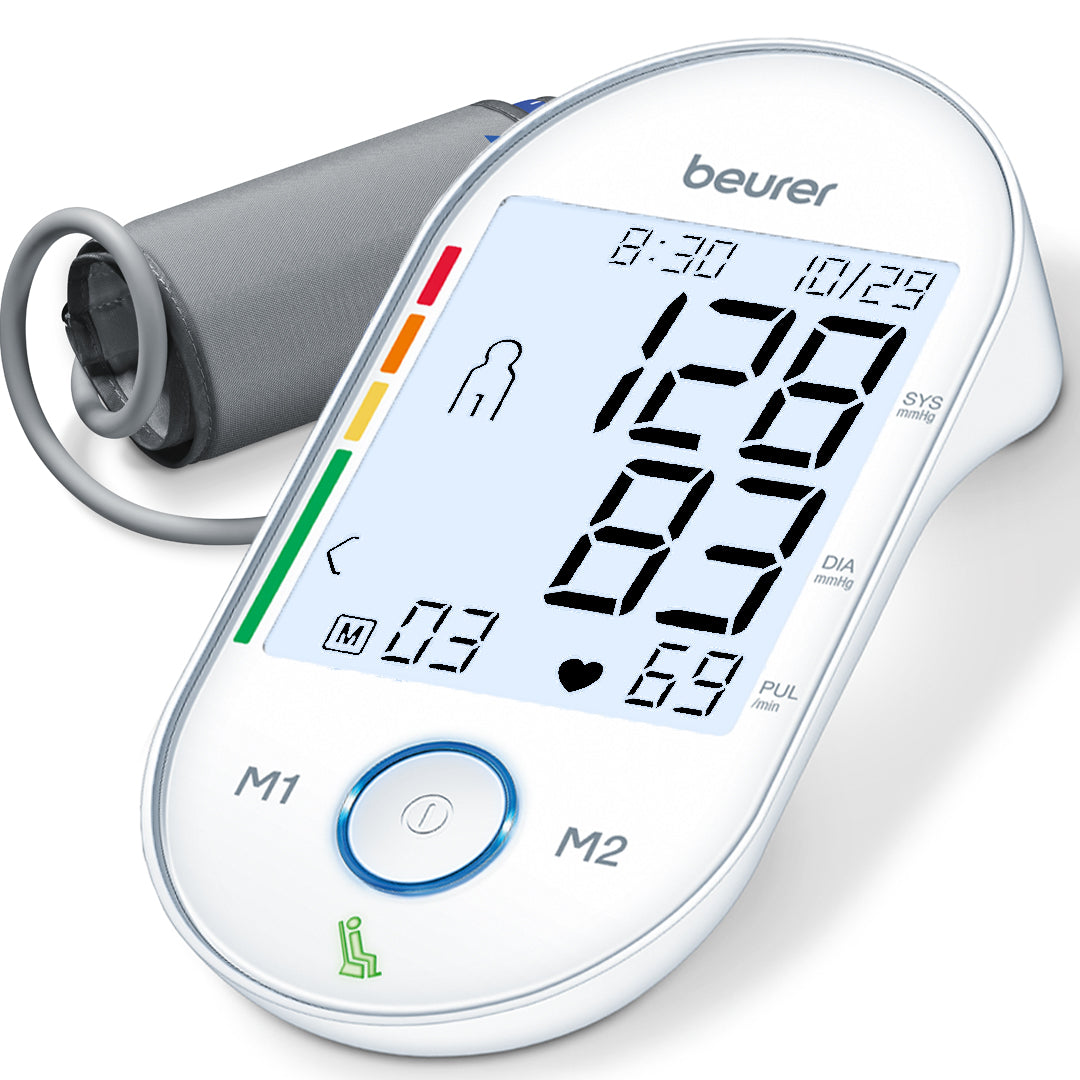 Best Buy: Beurer Upper Arm Blood Pressure Monitor White BM31