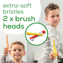 Theo the Tiger Electric Toothbrush Set for Kids, TB10T