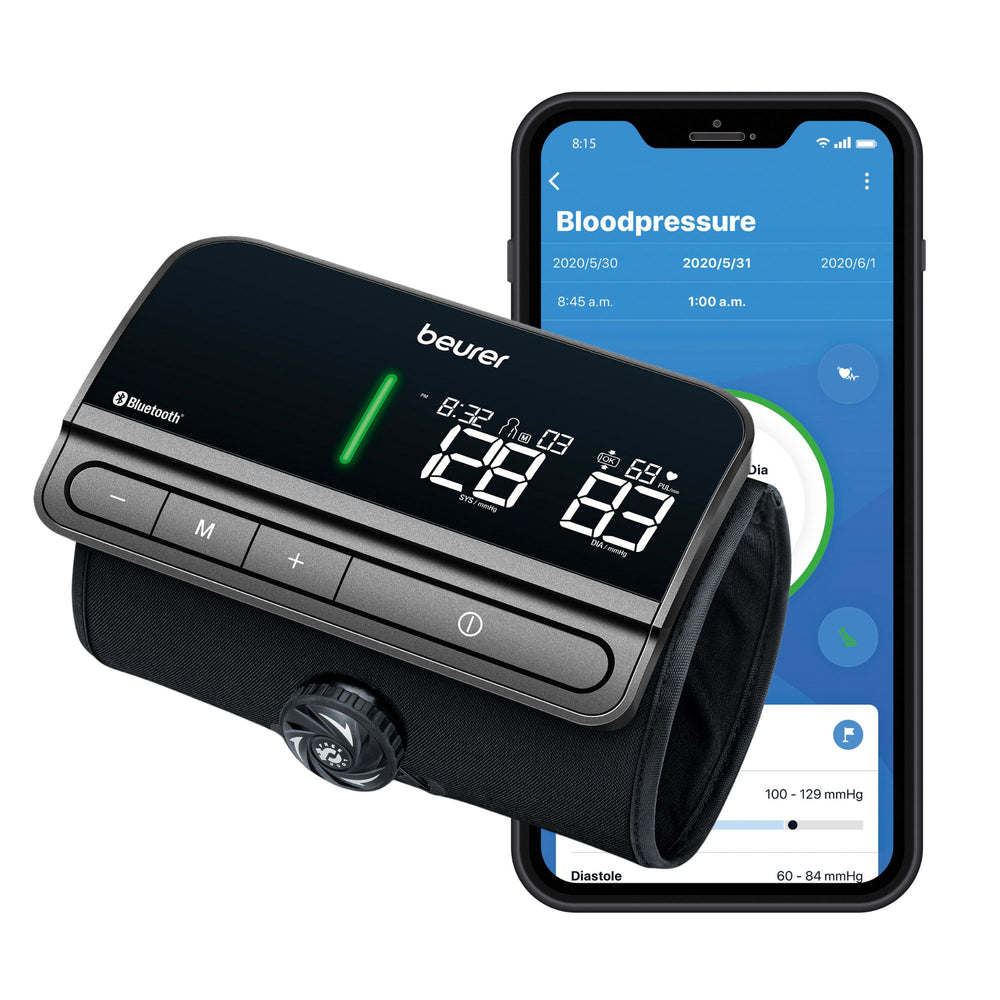 Beurer Bluetooth & Wireless One-Piece Blood Pressure Monitor, BM81