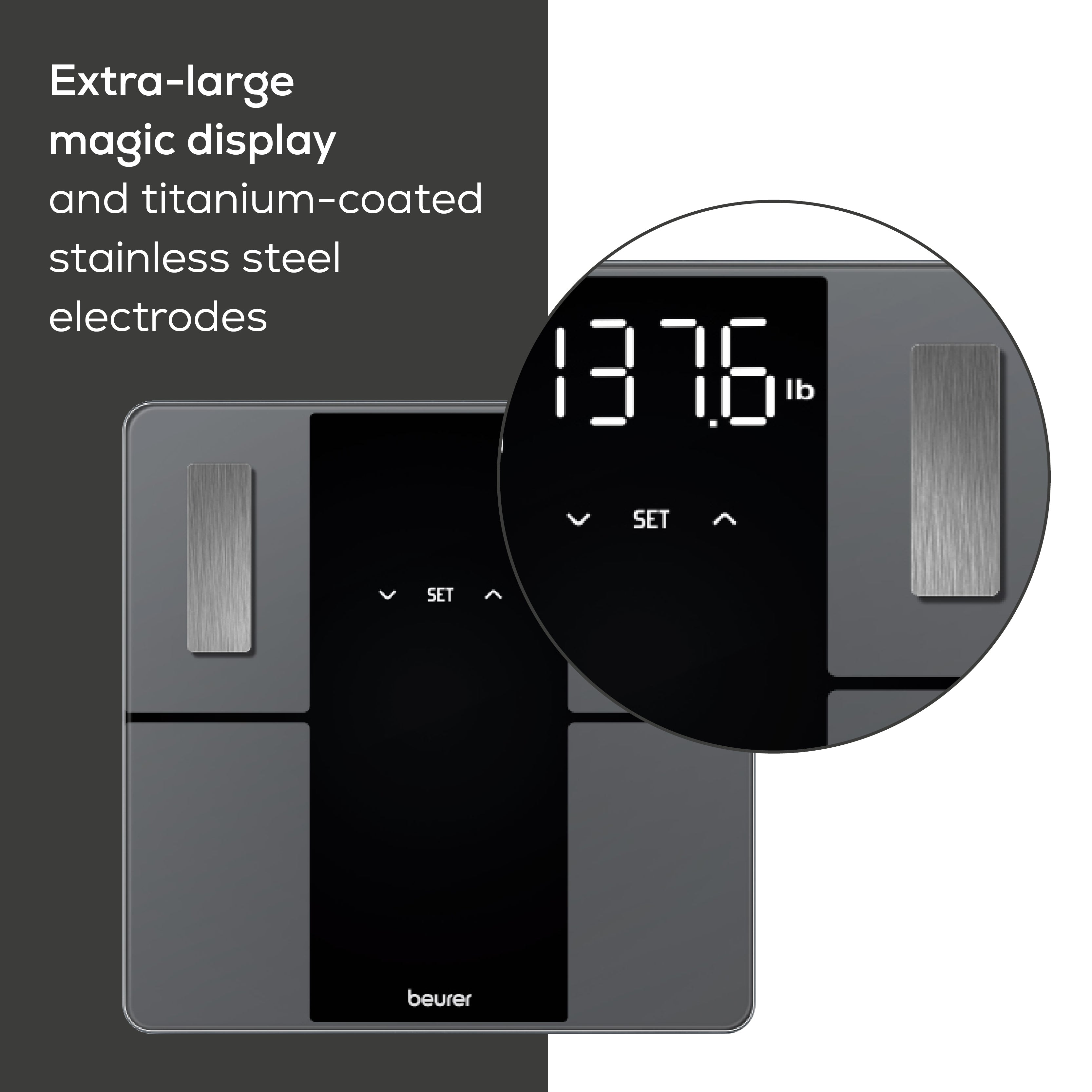 Báscula digital de grasa corporal Bluetooth Beurer, BF720 