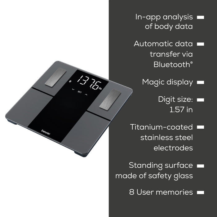 Bluetooth Body Analysis Scale, BF500
