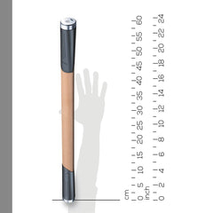 Light Wood Vibrating Fascia Roller Releazer, MG800