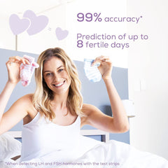 the pearl fertility kit by beurer has a 99% accuracy 