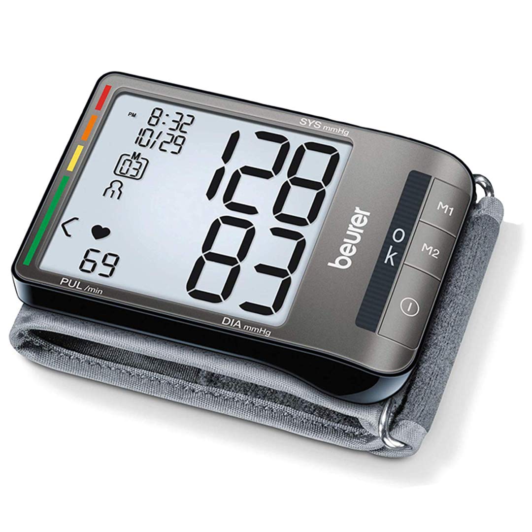 OMRON silver blood Pressure Monitor With Digital Bluetooth for