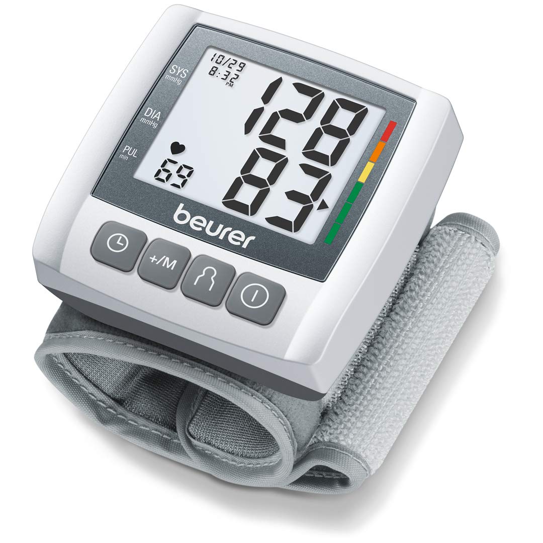 Wrist Blood Pressure Monitor Automatic Digital Home BP Monitor