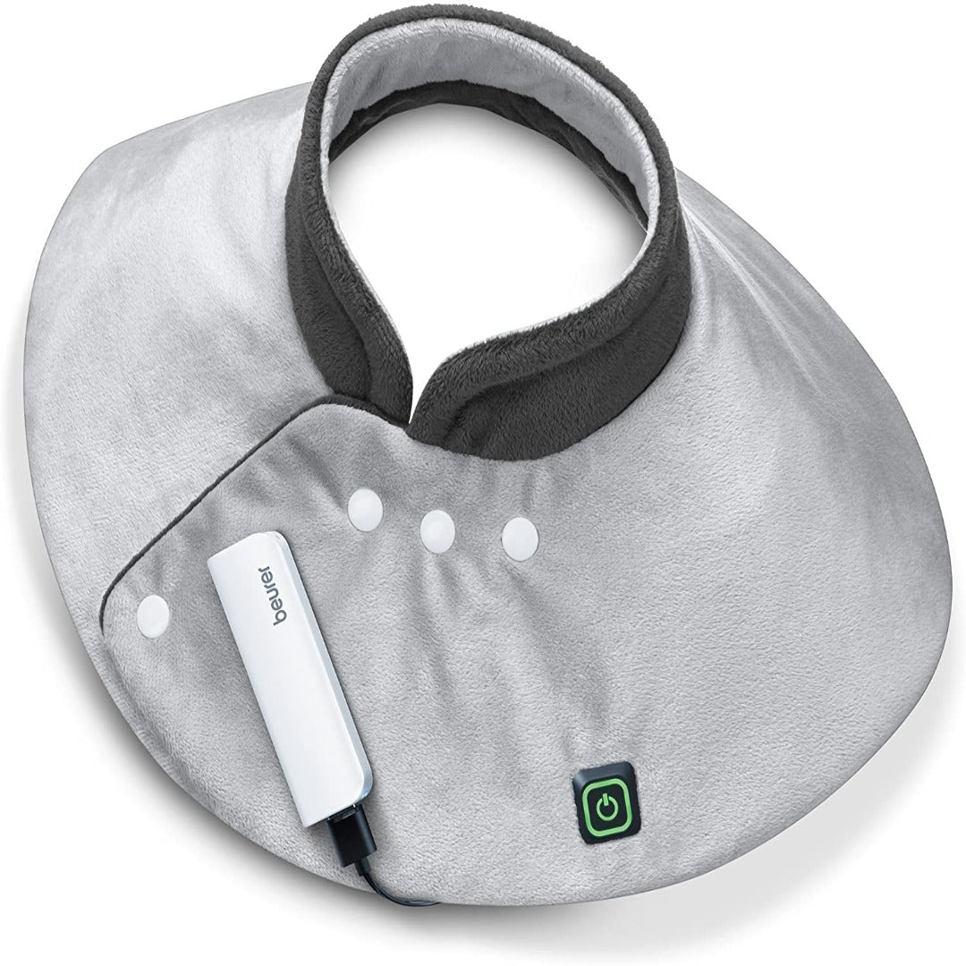 Beurer Portable Shoulder Heating Wrap, 2 Hours of Cordless Heat, Extra Soft Surf