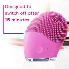 Beurer Silicone Facial Brush for Visibly Refined Skin, AFC49 designed to switch off after 15 minutes