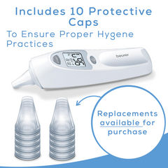 Beurer Digital Ear Thermometer FT58 protective caps