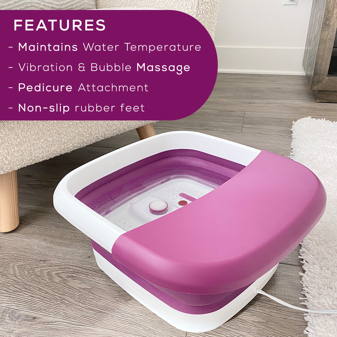 Beurer FB30 Collapsible Foot Bath features