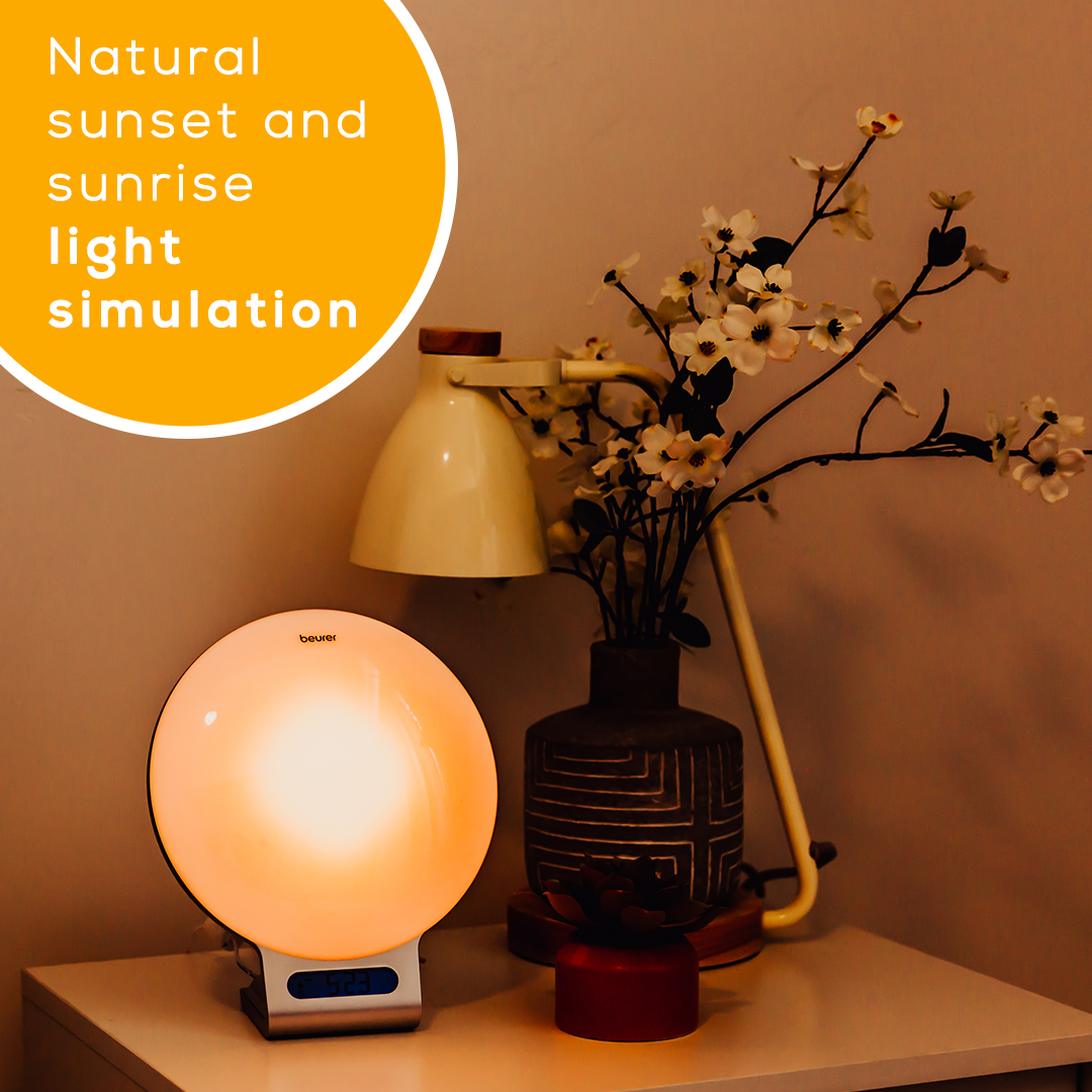 Beurer 4 in 1 Bluetooth Wake Up Light WL75 Has natural sunlight stimulation