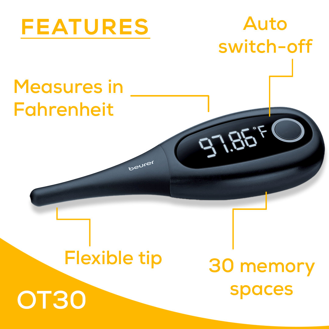 Beurer OT30 Ovulation Checking Thermometer features