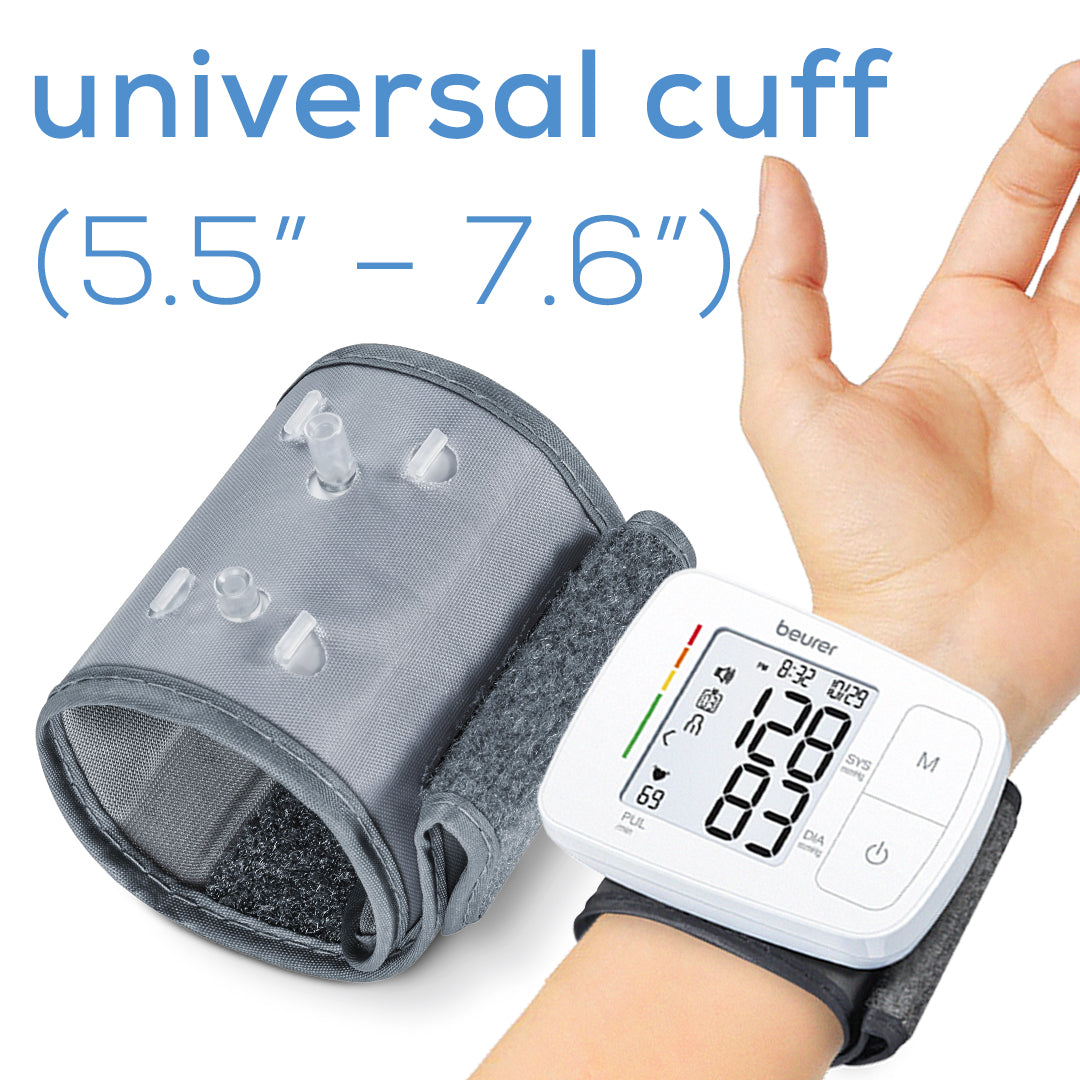 Beurer Talking Wrist Blood Pressure Monitor, BC21