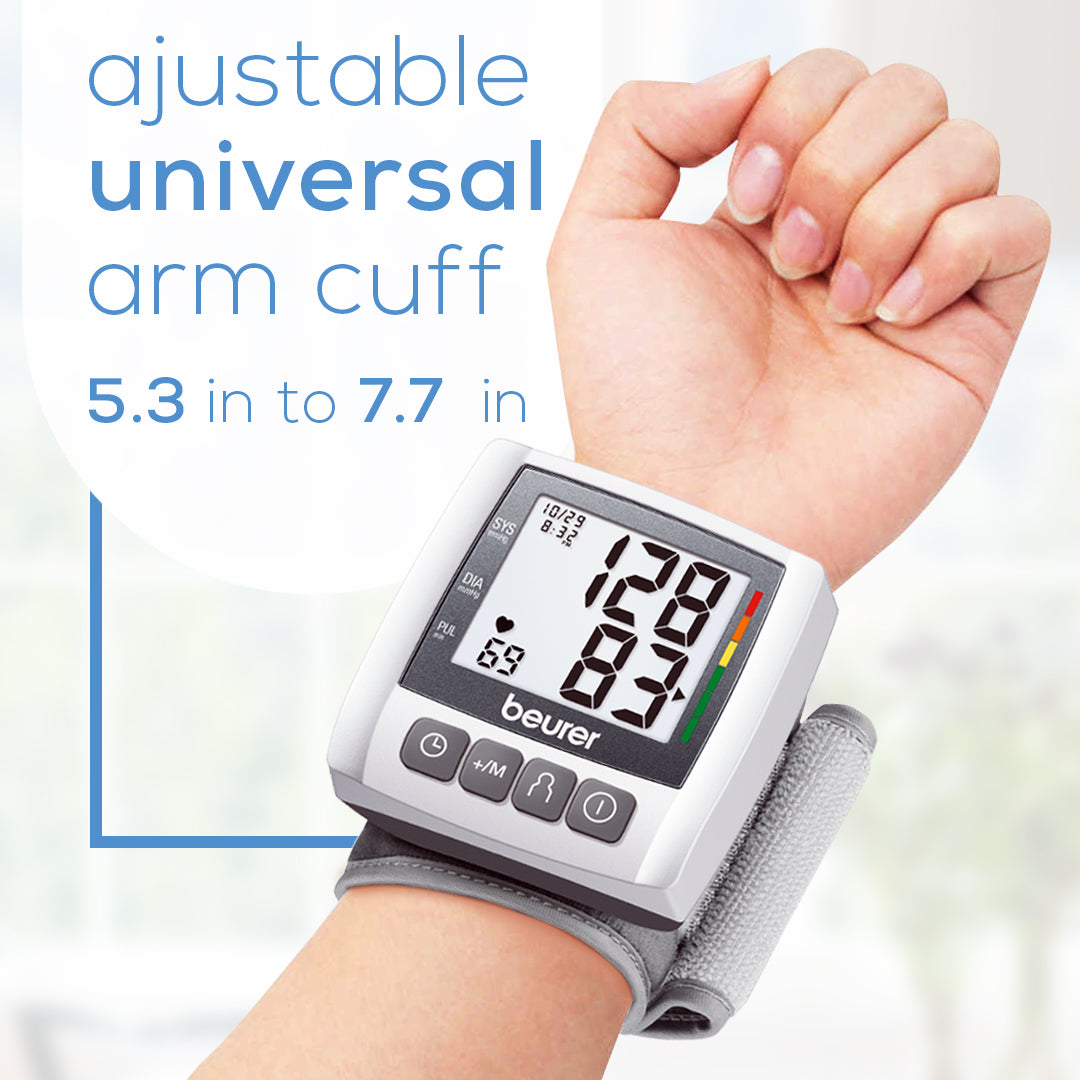 Beurer Automatic & Digital Wrist Blood Pressure Monitor, BC30