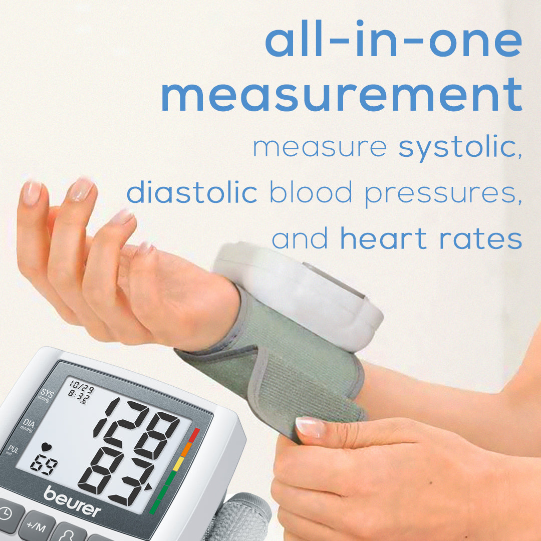 Beurer Automatic & Digital Wrist Blood Pressure Monitor, BC30