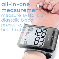 Beurer Automatic & Digital Wrist Blood Pressure Monitor, BC81 all in one measurement 