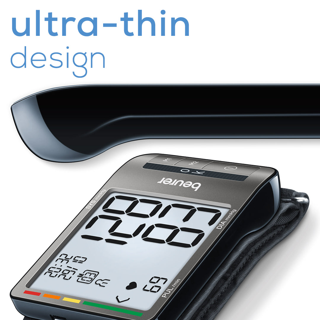 Beurer Automatic & Digital Wrist Blood Pressure Monitor, BC81 ultra thin design
