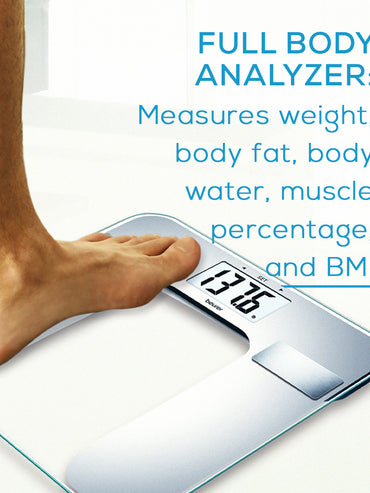 Body Analyzer Scale | Body Composition Monitor with BMI Calculation