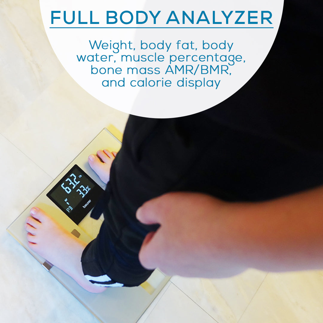 Beurer Body Analyzer Scale, BF520  XXL Extra Wide Platform & LCD