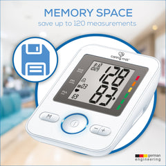 Beurer / Caring Mill by Beurer Upper Arm Blood Pressure Monitor, BM31CM memory space