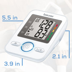 Beurer BM31 Upper Arm Blood Pressure Monitor size