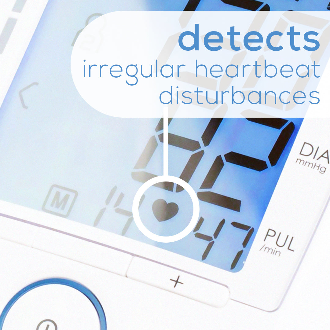 Beurer BM47 Upper Arm Blood Pressure Monitor irregular heartbeat disturbances
