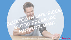 Beurer Bluetooth One-Piece Blood Pressure Monitor, BM81
