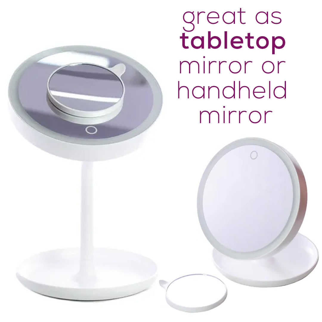 Beurer Illuminated Cosmetics Mirror, BS45 great as tabletop or handled 