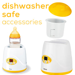 Beurer Baby Bottle Warmer & Food Warmer BY52 dishwasher safe 