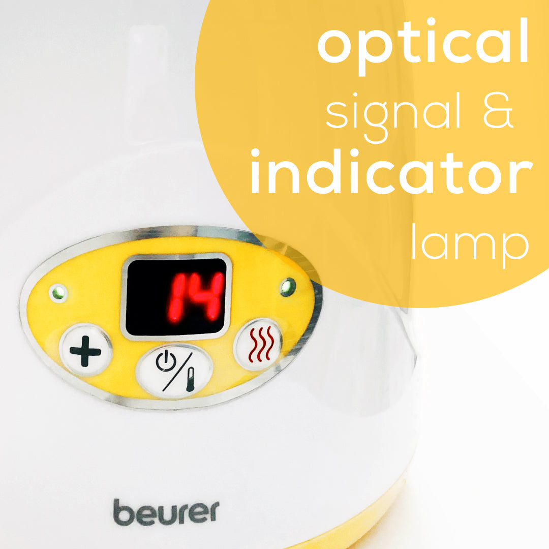 Beurer Baby Bottle Warmer & Food Warmer BY52 optical signal and indicator lamp