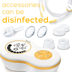 Beurer Portable Double Electric Breast Pump, BY70
