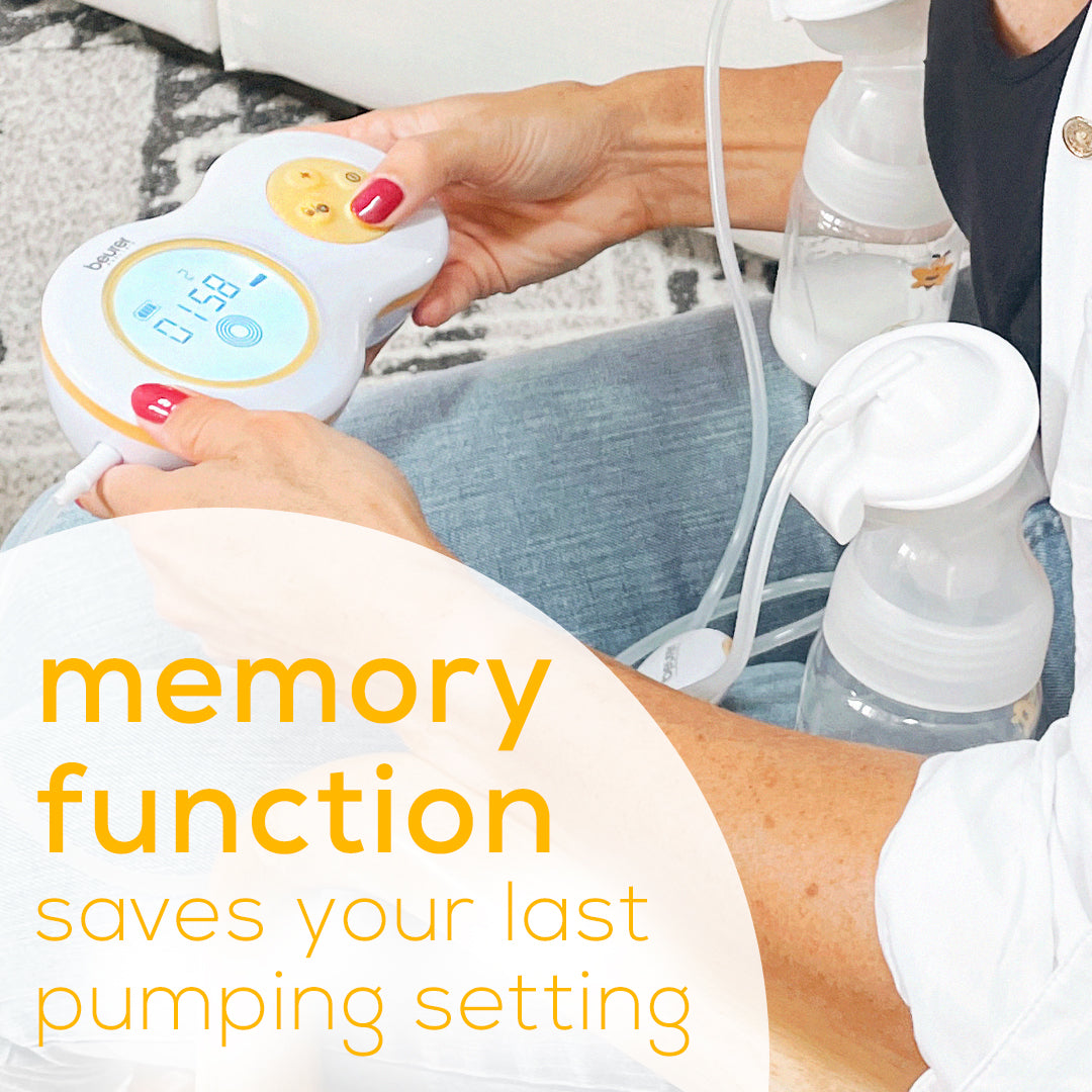 Beurer Electric Dual Breast Pump BY70 with memory function