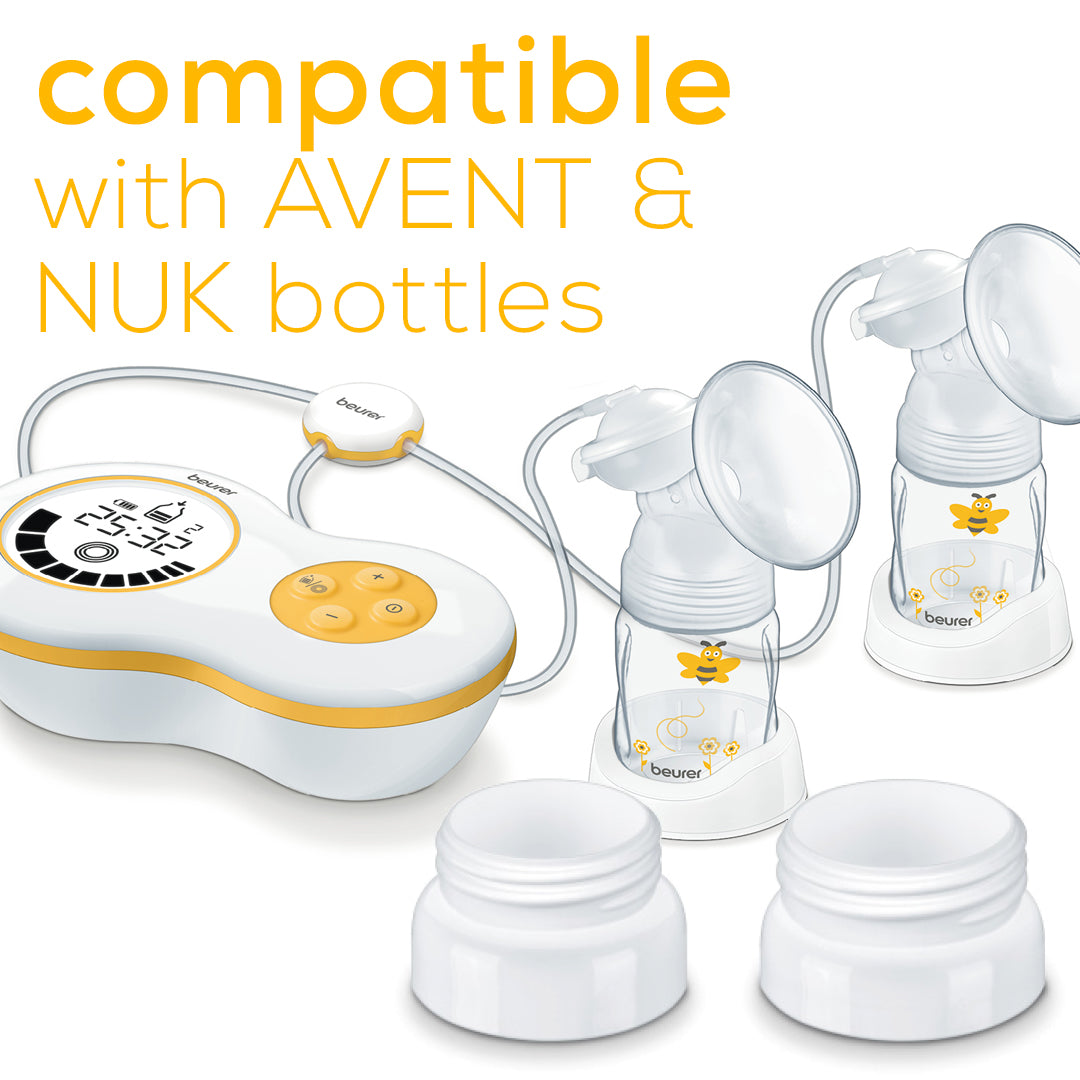 Beurer Portable Double Electric Breast Pump, BY70