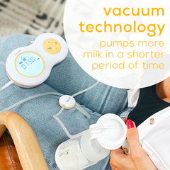 Beurer Electric Dual Breast Pump BY70 vacuum technology