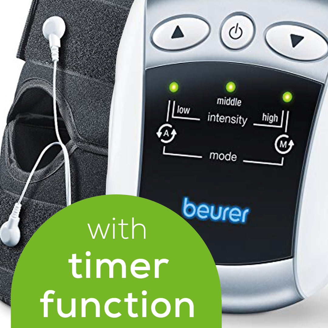Beurer EM34 2-in-1 Knee & Elbow TENS Unit with timer function