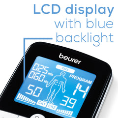 upscreen Bacteria Shield Matte Premium Protector de pantalla antibacteriano  mate para Beurer EM 49 Digital TENS/EMS