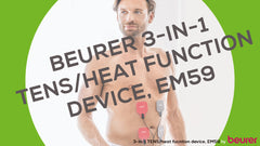 Beurer EM59 Digital TENS/EMS Muscle Stimulation Device with heat video