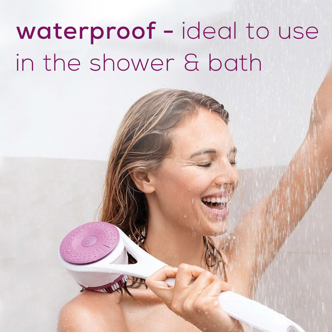 Beurer Exfoliating Cleansing Shower Brush, FC25 waterproof
