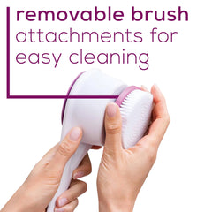 Beurer Exfoliating Cleansing Shower Brush, FC25 removable brush
