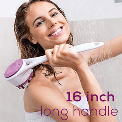 Beurer Exfoliating Cleansing Shower Brush, FC25 16 inch long handle