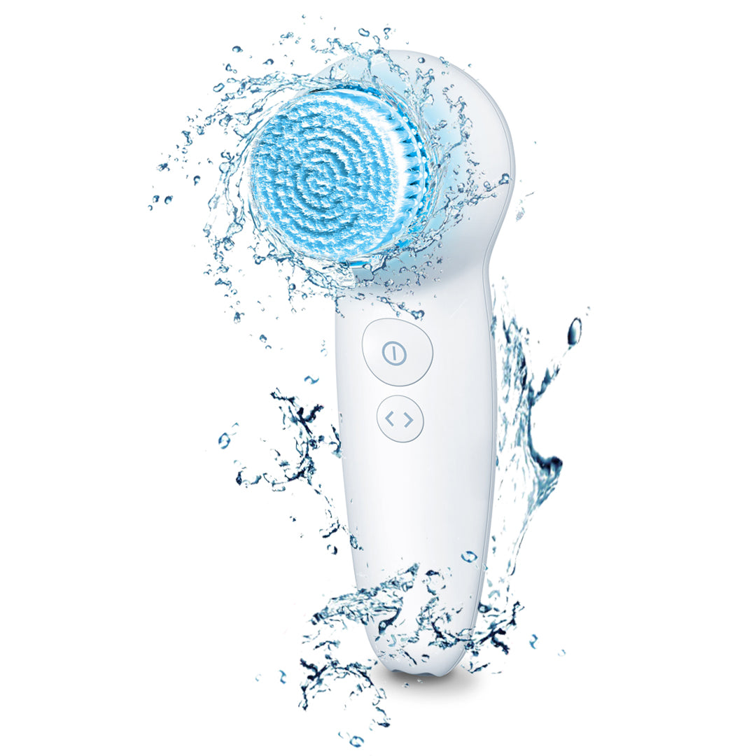 Beurer Cepillo facial recargable con luz azul, FC65 