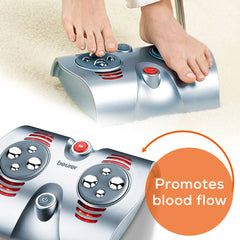 Beurer Shiatsu Foot Massager, FM38 promotes blood flow