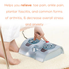 Beurer Shiatsu Foot Massager, FM38 helps relieve pain and common forms of arthritis and decreases overall stress and anxiety 