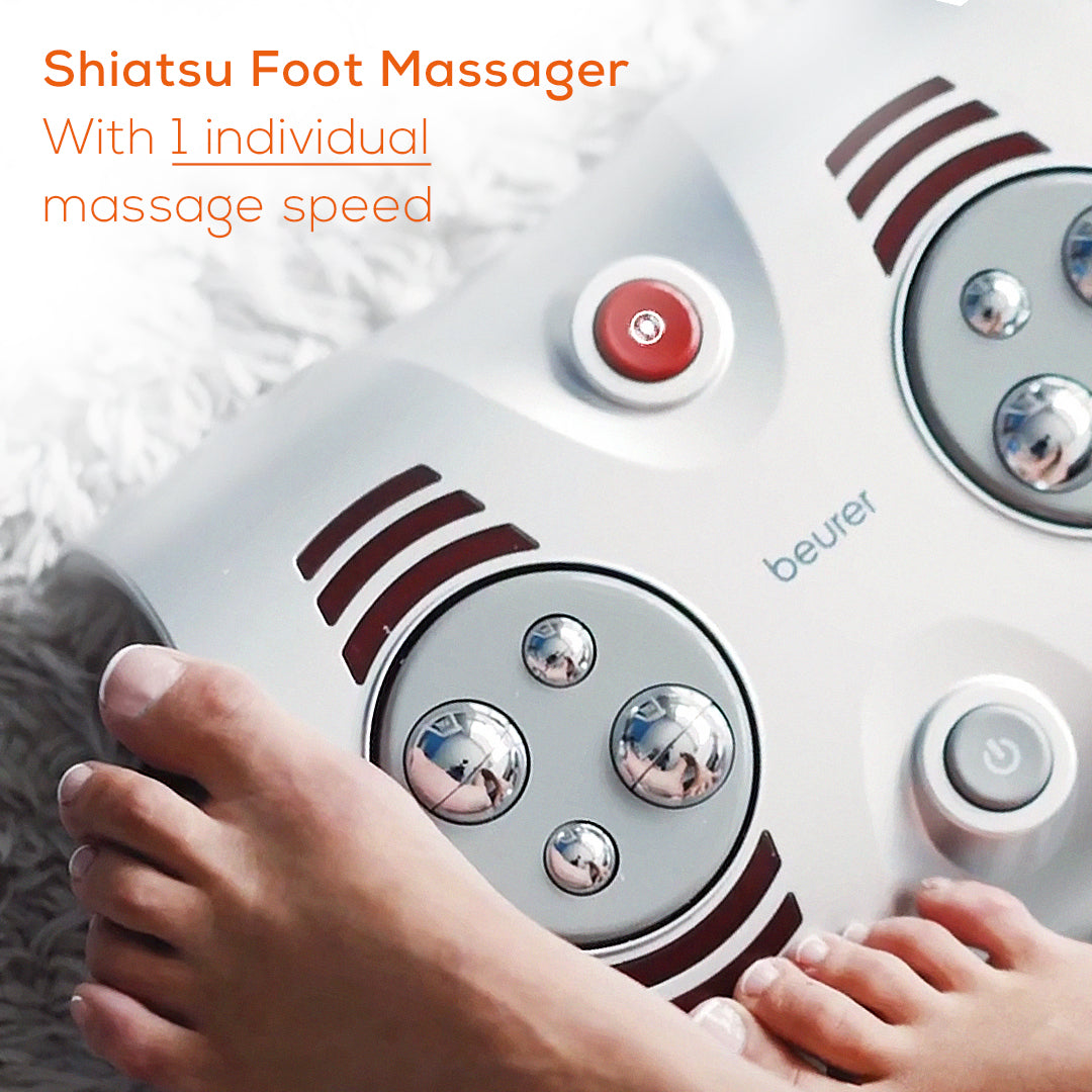 Beurer Shiatsu Foot Massager, FM38 1 individual massage speed